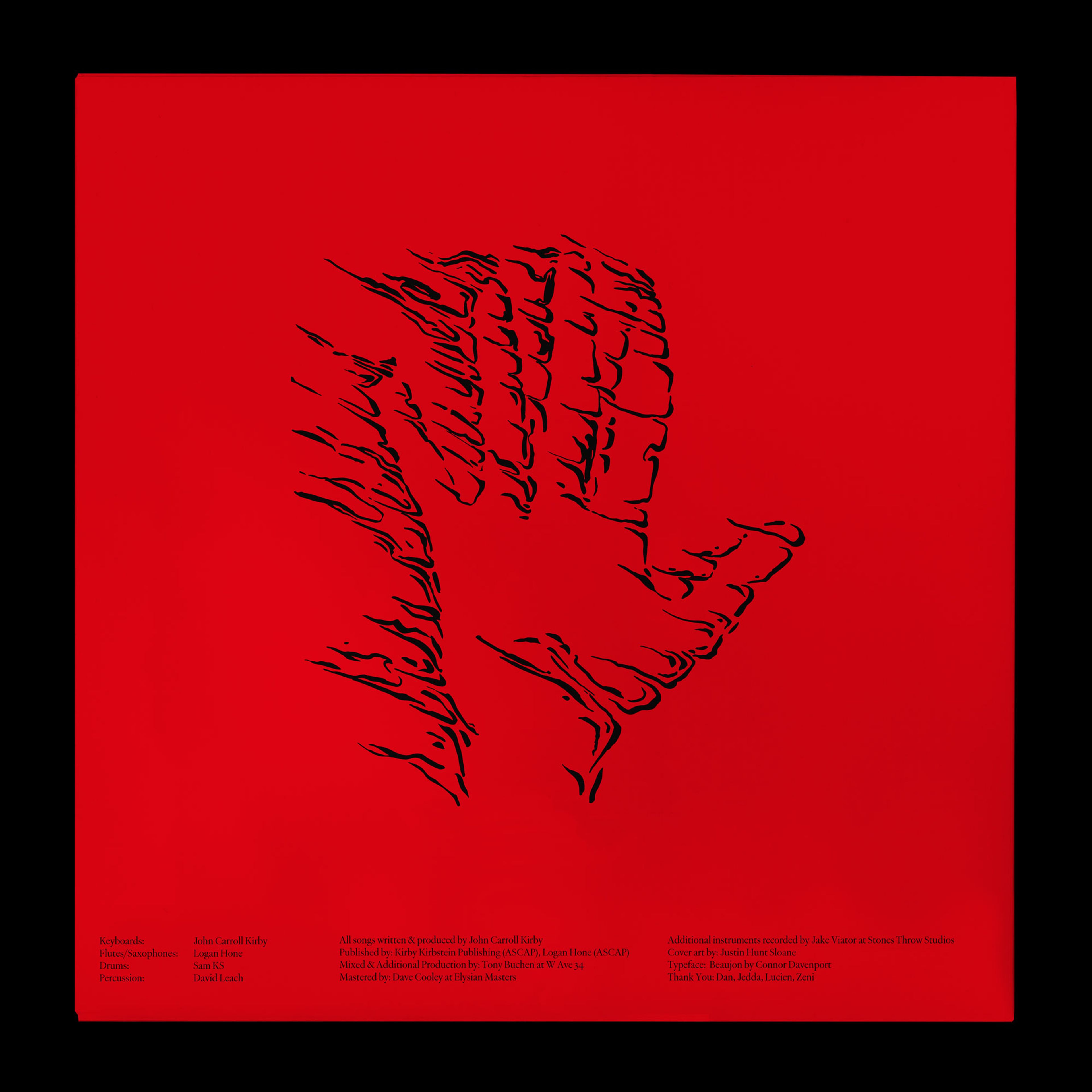 John Carrol Kirby - Blowout, for Stones Throw 2022.