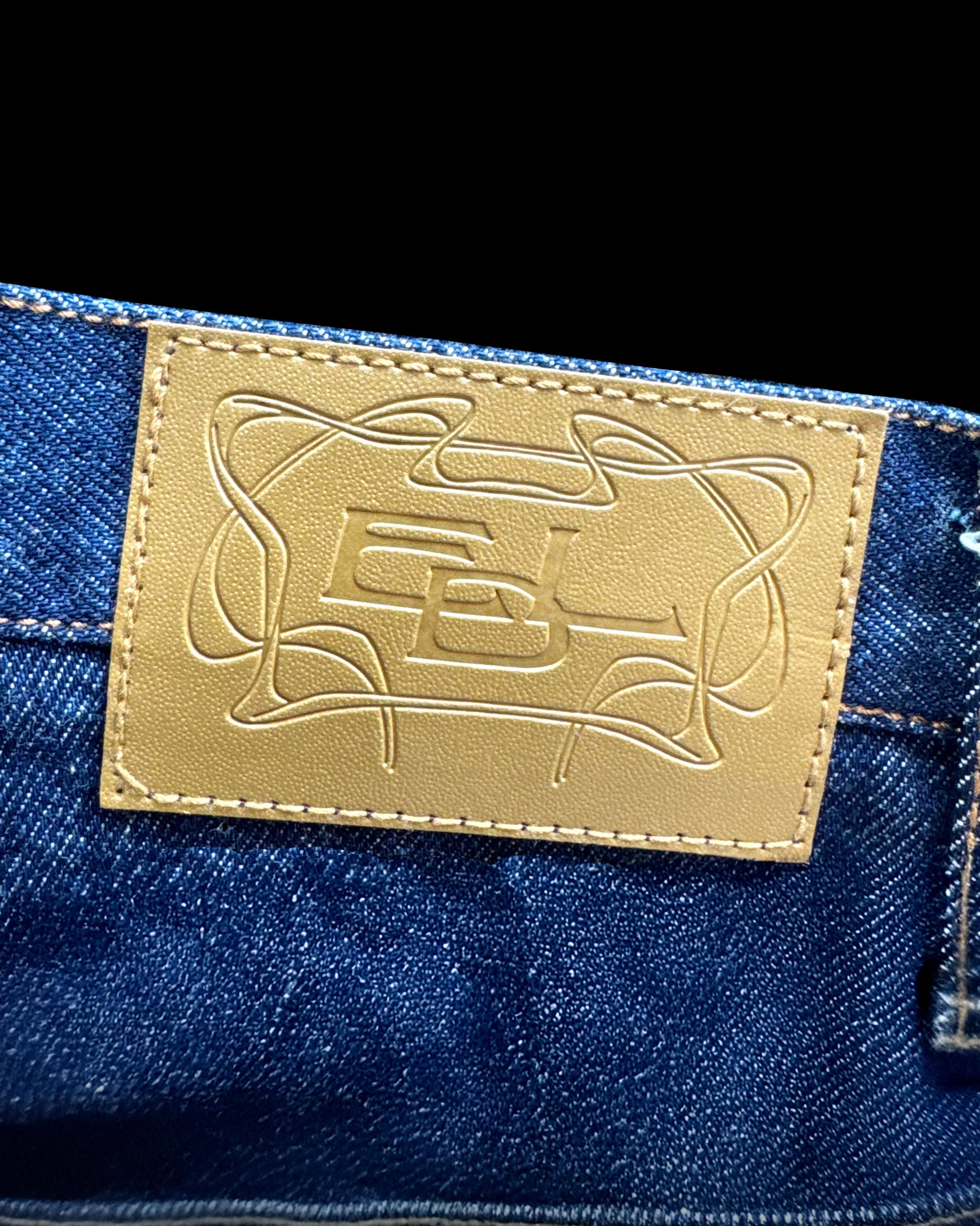 Emily Dawn Long, Denim logo application