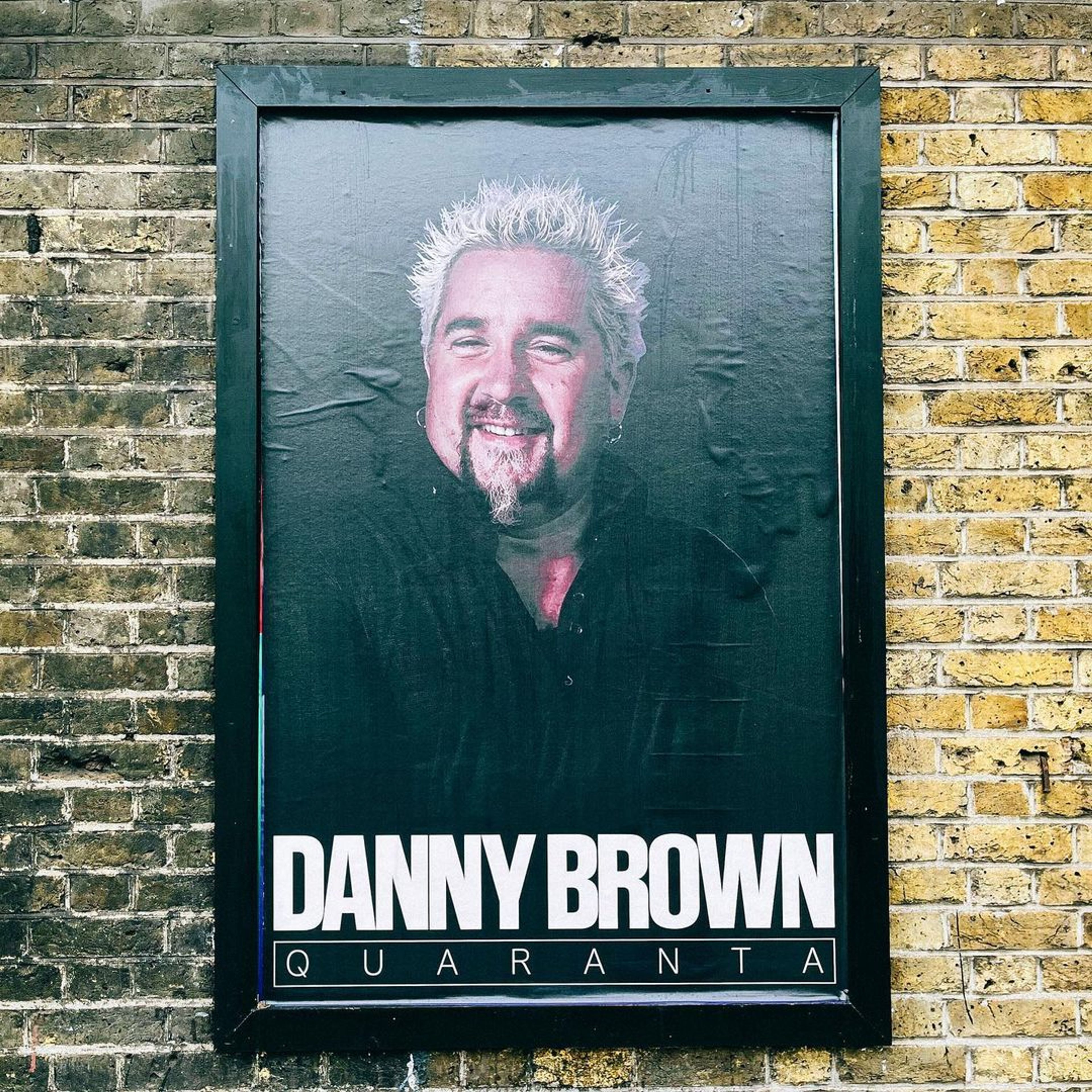 Typography and  art direction for Danny Brown - Quaranta, Warp Records, 2024.