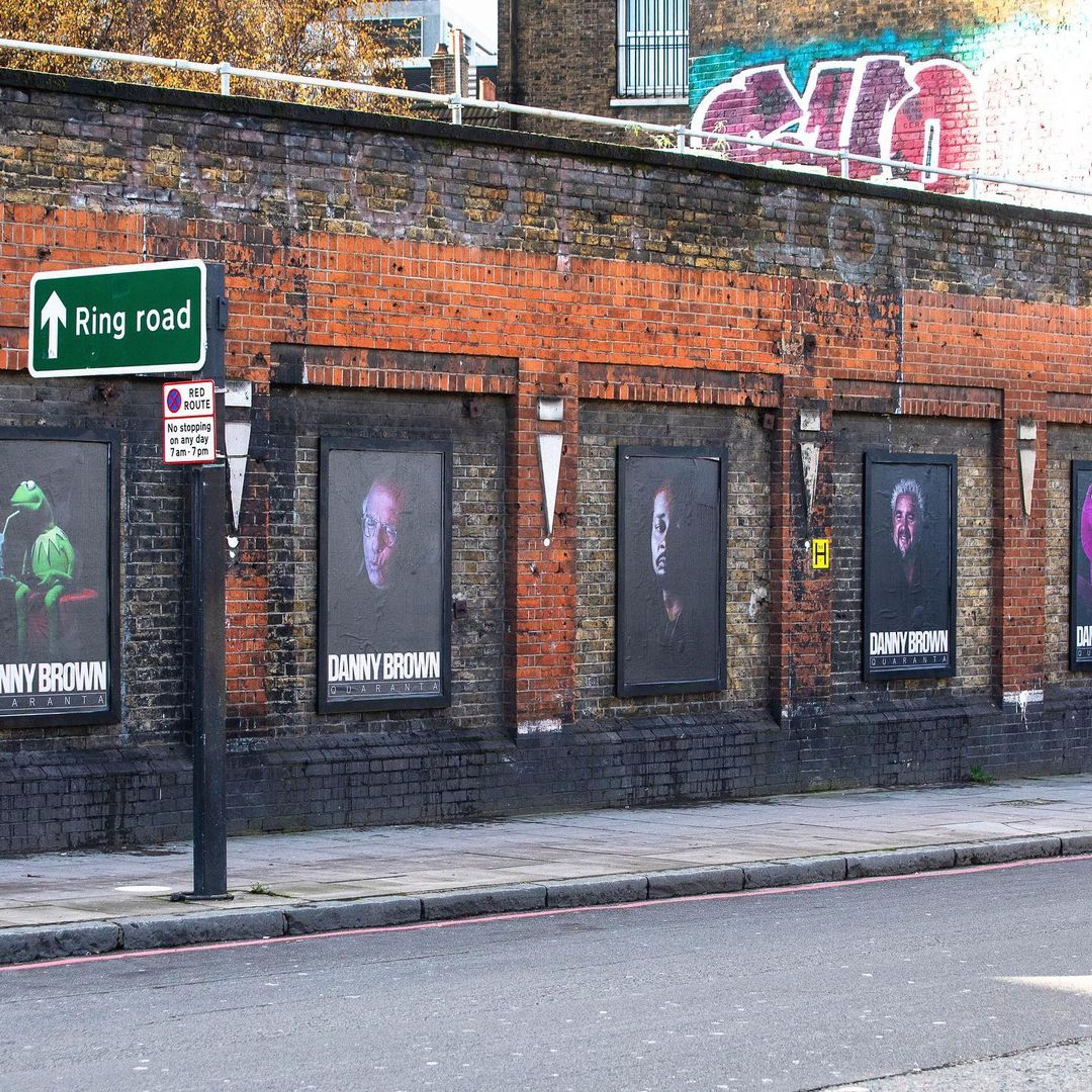 Typography and  art direction for Danny Brown - Quaranta, Warp Records, 2024.